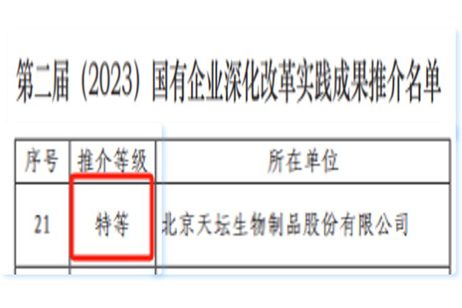 第二屆國(guó)有企業(yè)深化改革實(shí)踐成果推介名單-特等成果獎(jiǎng)
